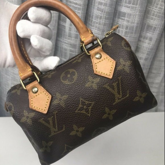 LuiVouitton, Bags, Louis Vuitton Mini Sac Speedy Handbag